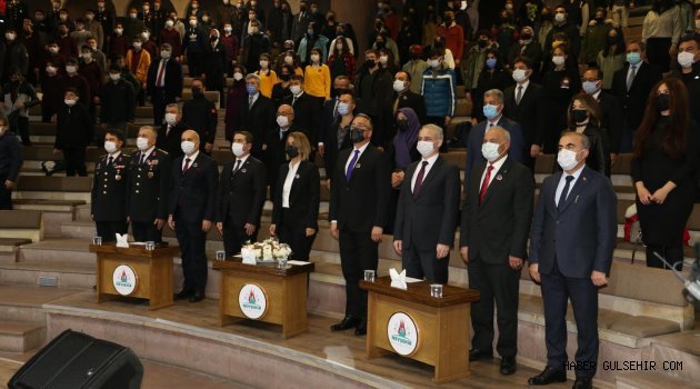 10 Kasım Atatürk’ü Anma Günü Töreni Düzenlendi