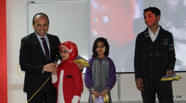  100.Yıl Ortaokulu'ndan İstiklal Marşı 95. yıldönüm ve Mehmet Akif Ersoy´u Anma Programı