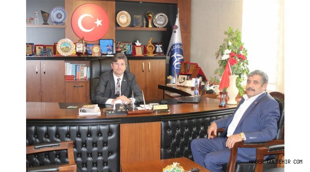 Acıgöl Şoförler ve Otomobilciler Odası Başkanı Adıgüzel'den Başkan Ertaş'a Ziyaret
