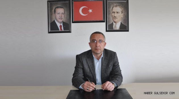 Ak Parti Gülşehir İlçe Başkanı Çiftçi'den Ramazan Bayramı mesajı.