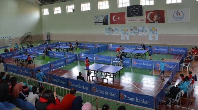 Analig Masa Tenisi Müsabakaları Nevşehir'in Ev Sahipliğinde Düzenlendi.