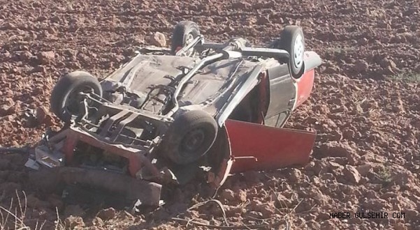 Avanos ilçesi'ne Bağlı Ayhan Köyü Yakınları'nda Trafik Kazası; 2 Yaralı