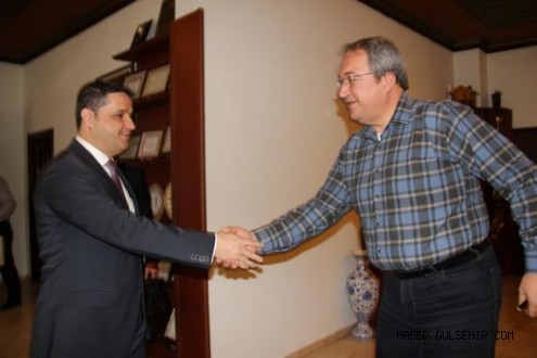Denizbank Orta Anadolu Bölge Müdürü Şanlı, Ünver’i Ziyaret Etti