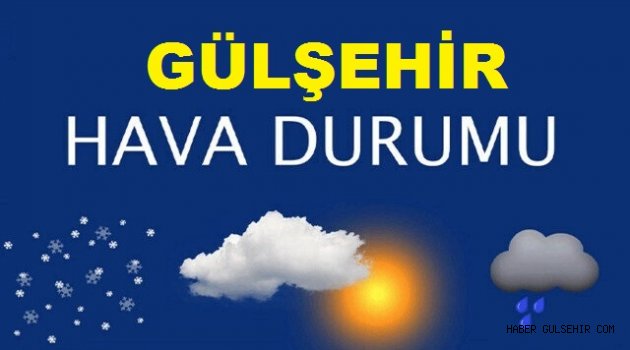 Gülşehir 5 Günlük Hava Durumu. 13-17 Nisan