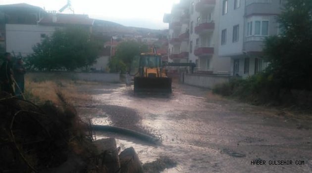 Gülşehir Belediyesi, Meydana Gelen Sel Felaketine Anında Müdahale Etti