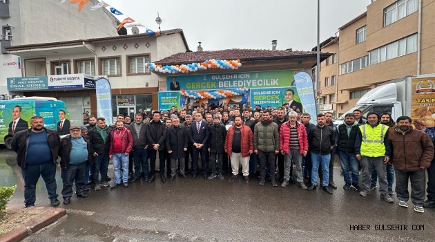 Gülşehir Belediyesi personelleri, Çiftçi’yi ziyaret etti