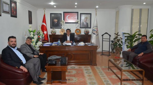 Gülşehir Eski belediye Başkanı Dursun, Başkan Çiftçi'ye Hayırlı Olsun Ziyaretinde Bulundu.