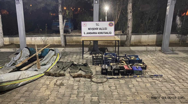 Gülşehir Jandarması, Elektrikle Balık Katliamına Dur Dedi!