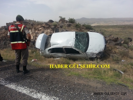 Gülşehir Tuzköy Yolunda Trafik Kazası; 1 Ağır 2 yaralı...!