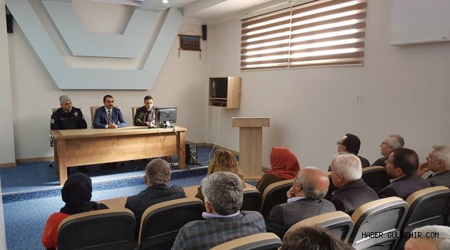 Gülşehir'de 2017-2018 Eğitim Öğretim yılı ''Okul Güvenliği'' toplantısı gerçekleştirildi.