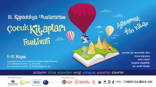 III. Kapadokya Uluslararası Çocuk Kitapları Festivali Yapılacak