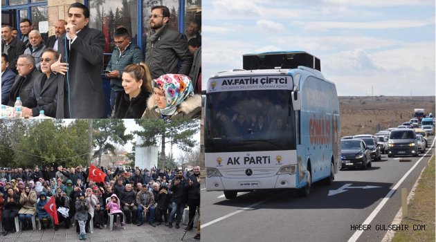Karacaşar Mahallesine Konvoylu Ziyaret. VİDEO HABER
