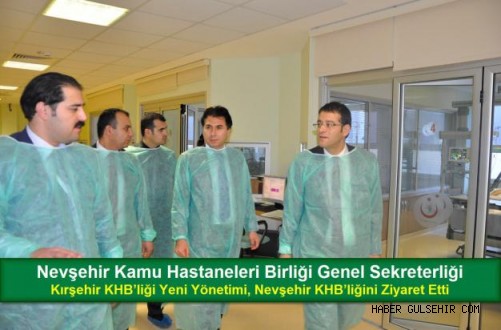Kırşehir KHB’liği Yeni Yönetimi, Nevşehir KHB’liğini Ziyaret Etti