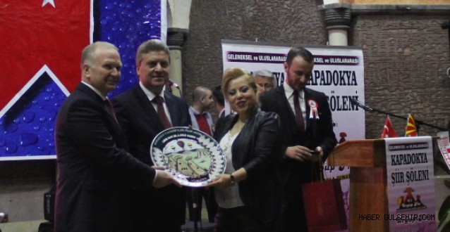 Makedonya Cumhurbaşkanı Gjorge İVANOV Kapadokya Şiir Şöleni’ne katıldı