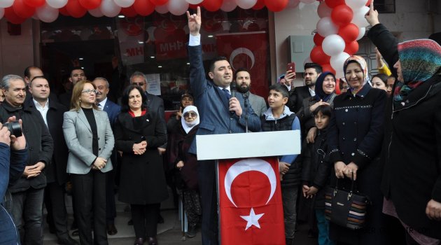Mhp Gülşehir İlçe Seçim Bürosu Açıldı.