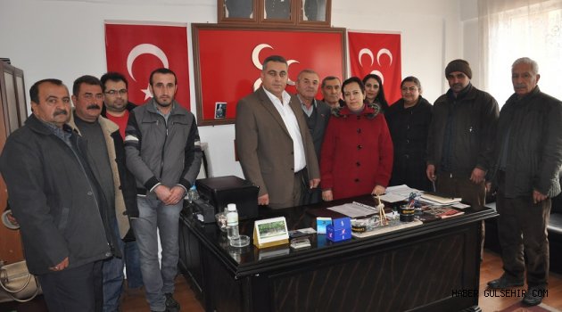 MHP Gülşehir İlçe Yönetimi ilk Toplantısını Yaptı.