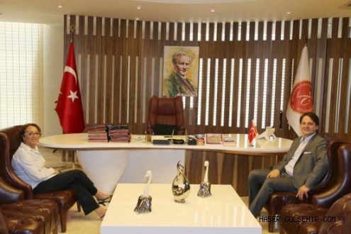 Nevşehir Cumhuriyet Başsavcısı Güler’den Rektör Kılıç'a Veda Ziyareti