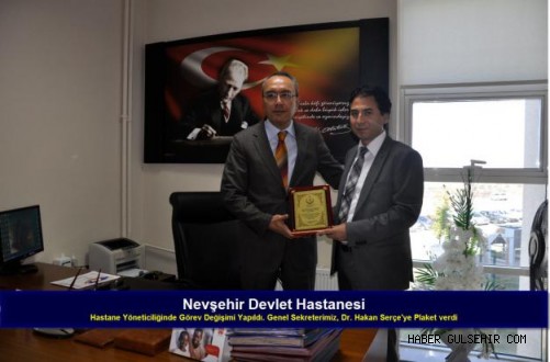 Nevşehir Devlet Hastanesinde Görev Değişimi 
