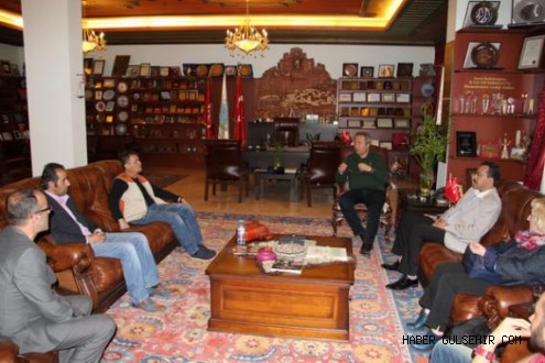 Nevşehir Gazeteciler Cemiyeti'nden ÜNVER'e Ziyaret