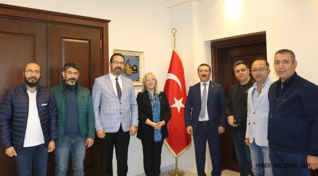Nevşehir Gazeteciler Cemiyetinden Başsavcı Çınar’a ziyaret