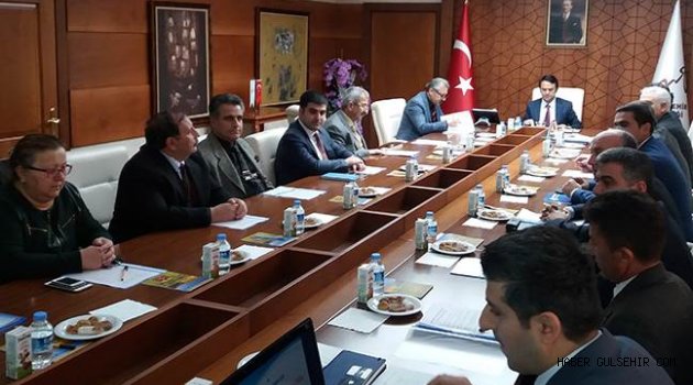 Nevşehir'de İl İstihdam ve Mesleki Eğitim Kurulu Toplantısı Yapıldı.