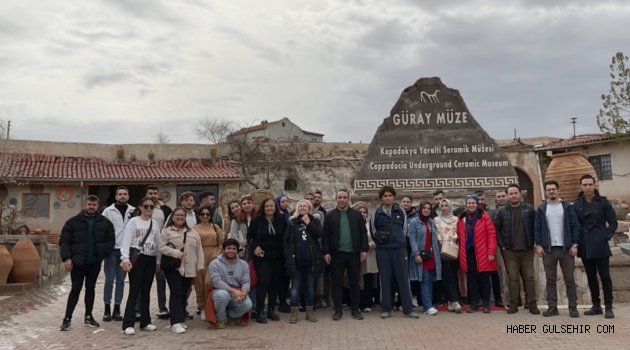 NEVÜ Öğrencileri Kapadokya Yaşayan Miras Müzesi ve Güray Müze’de