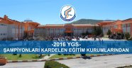 2016 YGS Şampiyonları Kardelen Eğitim Kurumlarından
