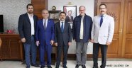 Türkiye Gazeteciler Federasyonu Başkanı Karaca'dan Vali Aktaş'a Ziyaret