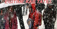 Nevşehir İl Genelinde Eğitime Kar Tatili.