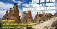 Türk Eğitim Sen; 100. Yılda Aynı Ruhla İstiklal Yürüyüşünde Ata’nın Yolundayız.