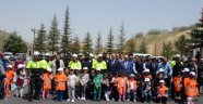 Şehit Polis Memuru Furkan Demir Çocuk Trafik Eğitim Pistinde Trafik Haftası Kutlandı.