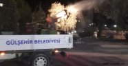Gülşehir'de Haşere ve Sineklere Karşı İlaçlama Çalışması Yapılıyor