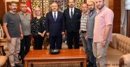 Nevşehir Gazeteciler Cemiyeti’nden Vali Fidan’a hayırlı olsun ziyareti