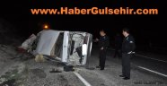 Gülşehir - Hacıbektaş Yolu 2. km de Trafik Kazası! SON DAKİKA
