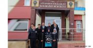 İlçe Milli Eğitim Müdürü Ceylan ve Beraberindekiler'den Emniyet Müdürü Çağlı'ya Taziye ziyareti.