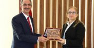 Ahi Evran Üniversitesi Rektörü Prof. Dr. Karakaya’dan Rektör Kılıç’a Ziyaret