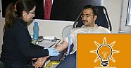 AK Parti İl Başkanı Tanrıver’den Kan Bağışı