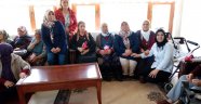 Ak Parti Uçhisar Kadın Kolları Belde Başkanlığından huzur evine ziyaret