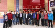 Nevşehir Diyanet Gençlik Spor Kulübü Başkanı Ali ÖZCAN Altınyıldız Kolejine teşekkür ziyaretinde bulundu