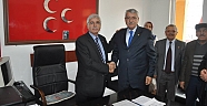 Başkan Arısoy’dan MHP İlçe Başkanı Ergen’e Hayırlı Olsun Ziyareti.