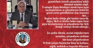 Başkan Fahri Yıldız'ın 10 Ocak Çalışan Gazeteciler Günü Mesajı