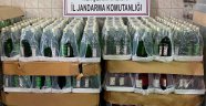 Hacıbektaş'ta 732 şişe (1.098 litre) Kaçak İçki Ele Geçirildi.