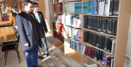 Kaymakam BAYTOK, Gülşehir Halk Kütüphanesinde  incelemelerde Bulundu.
