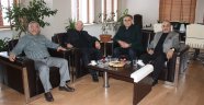 Nevşehir Eski Valisi M. Asım Hacımustafaoğlu Başkan Karaaslan’ı ziyaret etti.