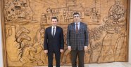 Nevşehir İl Tarım Müdürü Özgür Memiş’ten Rektör Aktekin’e Ziyaret