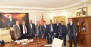 T.D.V Nevşehir Şubesi Yönetim Kurulu Üyelerinden Başkan Salaş'a Ziyaret
