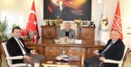 TÜİK Nevşehir Bölge Müdürü Öz, Başkan Salaş'ı Ziyaret Etti.