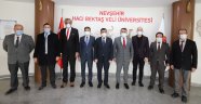 Türk Eğitim-Sen Genel Başkan Yardımcılarından Rektör Aktekin’e Ziyaret