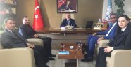 Türk Eğitim Sen Milli Eğitim Müdürüne iade-i ziyaret Gerçekleştirdi.