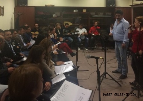 Türk Halk Müziği Korosu Çalışmalara Başladı